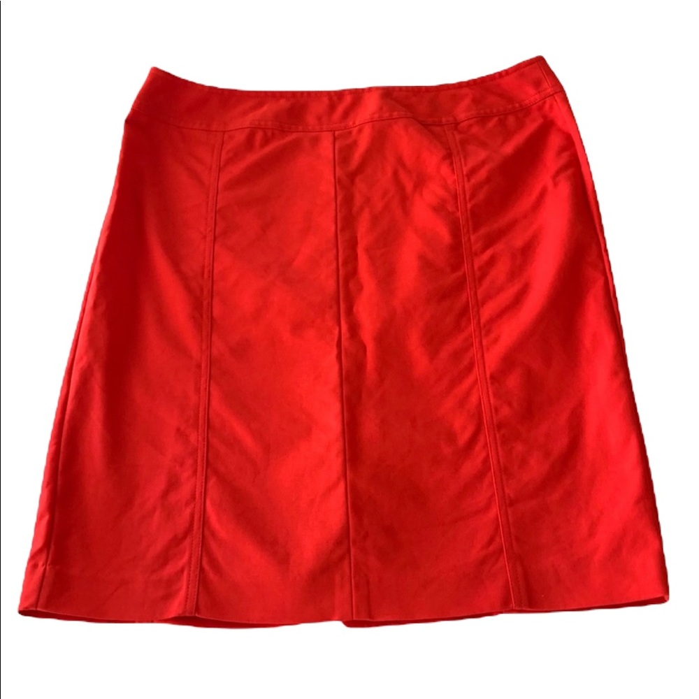 GALLIA MODA RED PENCIL SKIRT SIZE 14